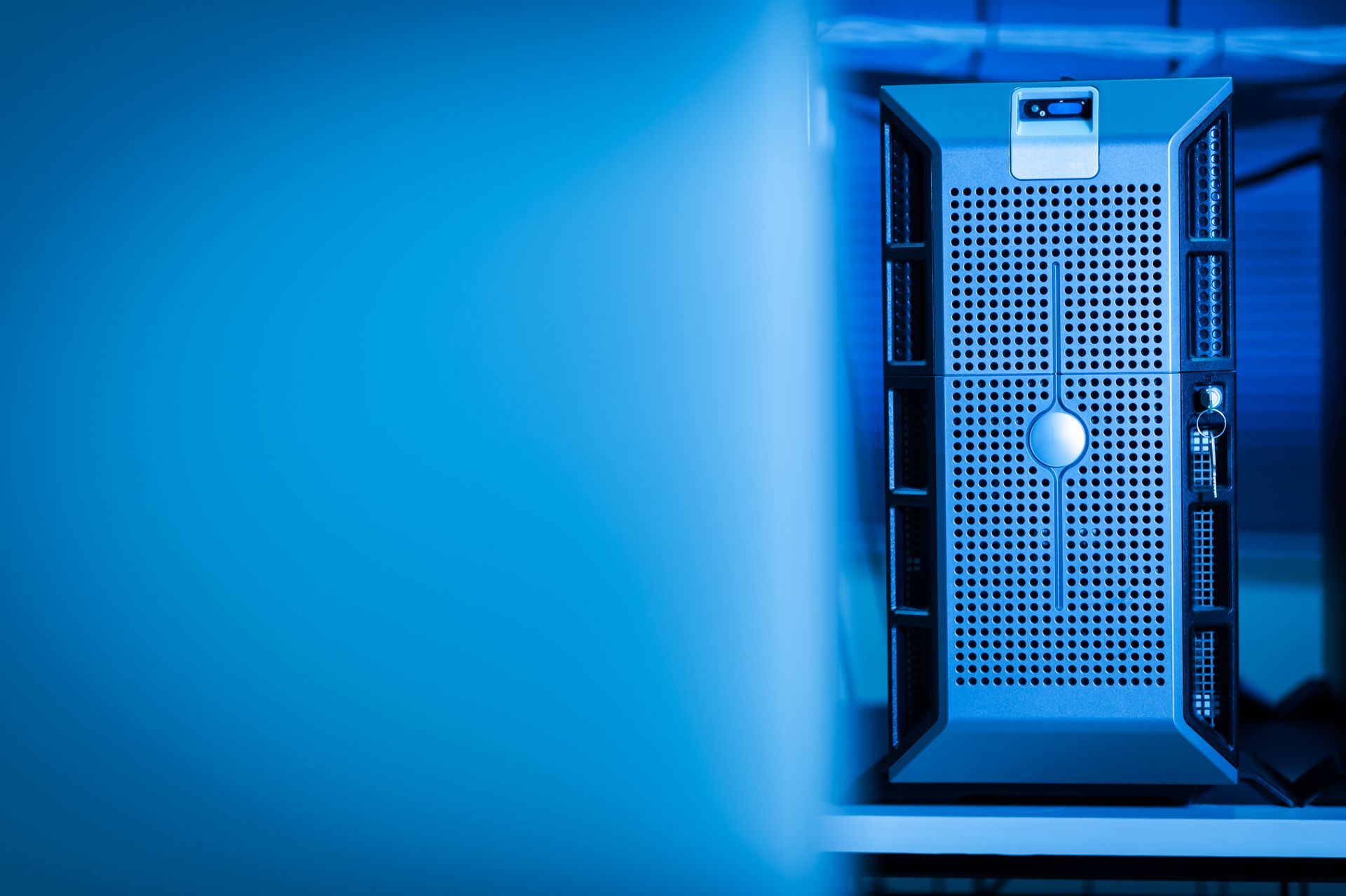 Enterprise server hardware powering cloud infrastructure
